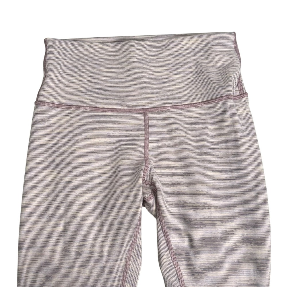 Lululemon Wunder Under High Rise Tight 28" Wee Are From Space Pink Mauve Women 8